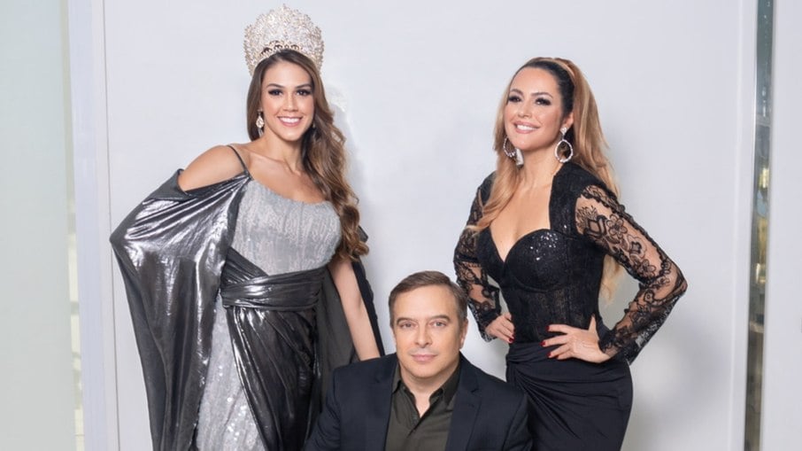 Morgana Carlos, a Miss Brasil Terra 2023, Marcelo Riformato e Flávia Cavalcante