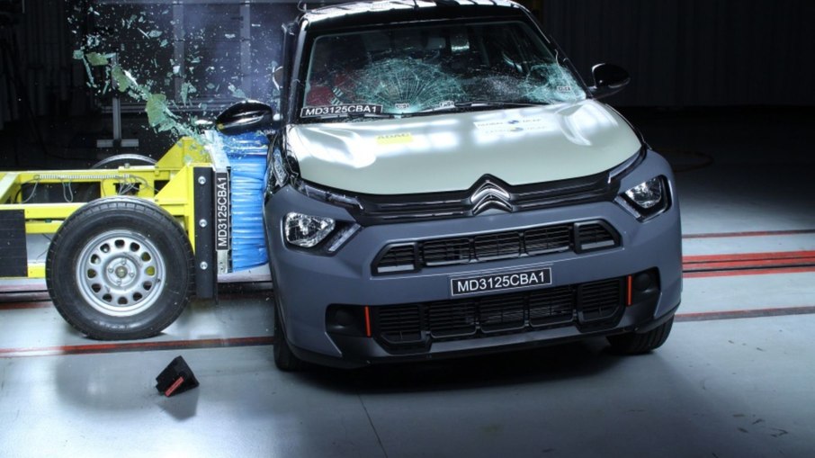 Citroën Basalt recebe zero estrela em teste do Latin NCAP Citroën Basalt recebe zero estrela em teste do Latin NCAP