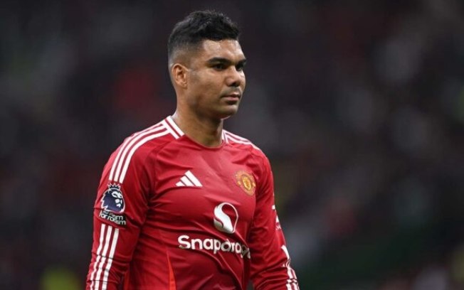 Casemiro ainda não conseguiu engrenar no Manchester United