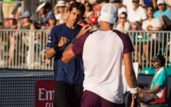 Melo e Kubot garantem vaga na semifinal do Masters 1000 de Miami Melo e Kubot garantem vaga na semifinal do Masters 1000 de Miami