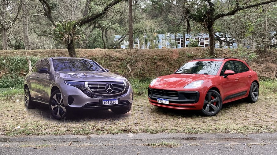 Mercedes EQC e Porsche Macan GTS: dois jeitos de ser esportivo, um motor elétrico e o outro combustão