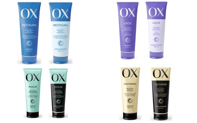 Veja qual shampoo e condicionador OX é perfeito para você