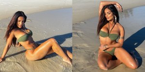 Carol Nakamura exibe corpão de biquíni e impressiona: “Perfeita”