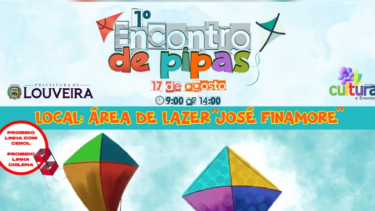 Louveira promove 1º Encontro de Pipas