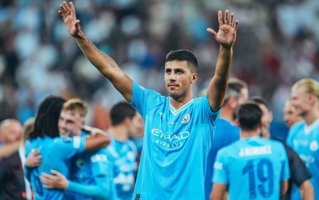 Rodri é um dos principais jogadores do Mancherster City