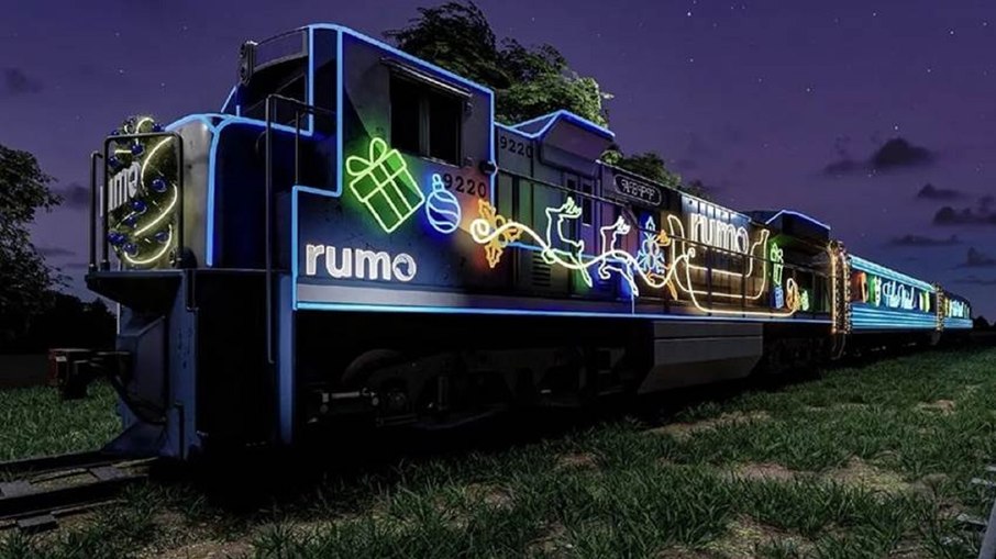 Trem Iluminado da Rumo Trem Iluminado da Rumo