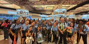 Dificuldades na família inspiraram grupo a caminhar até Aparecida