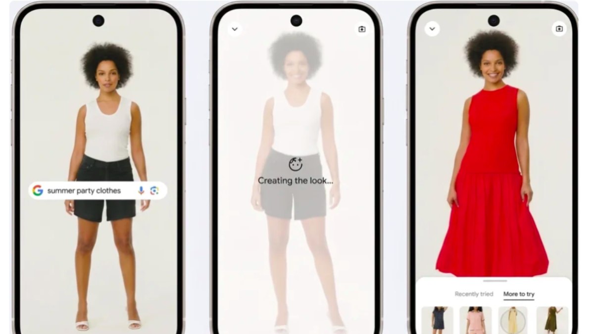 Google lança IA para experimentar roupas online no Brasil