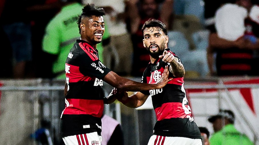 Paquetá comemora primeiro gol na Libertadores