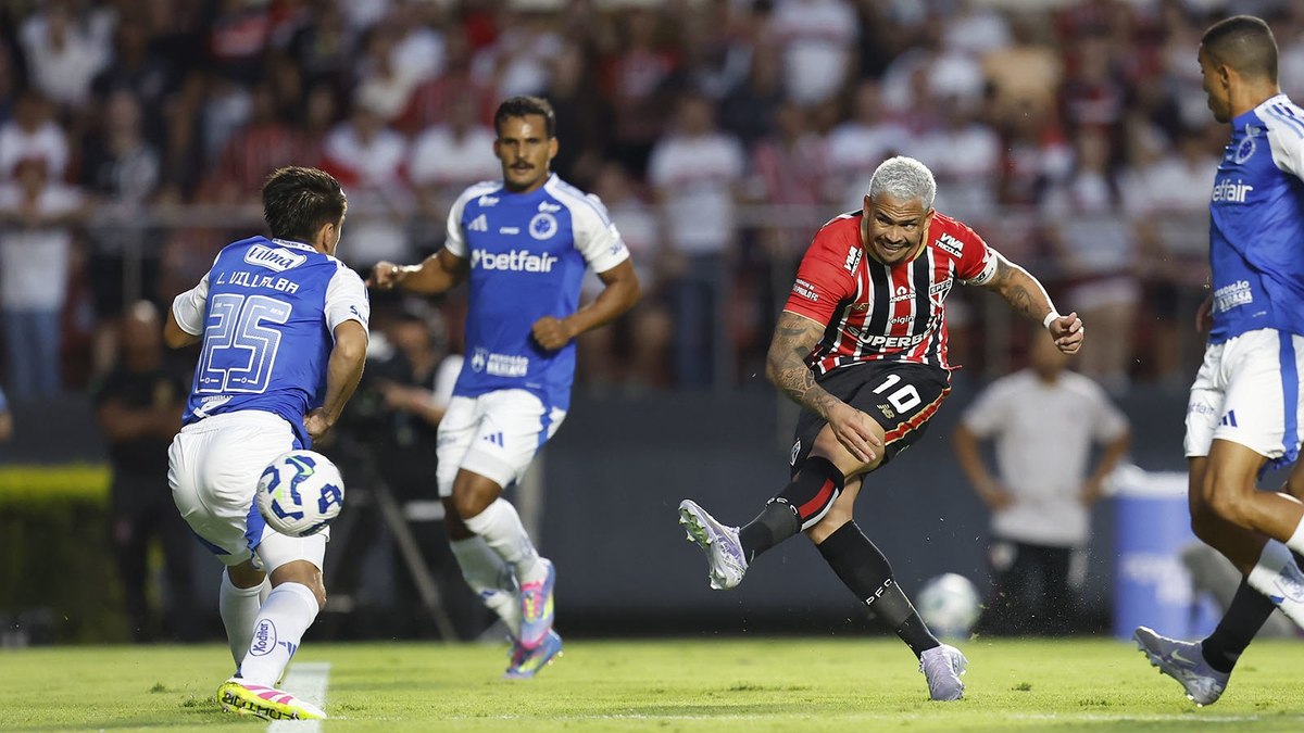 São Paulo x Cruzeiro São Paulo x Cruzeiro