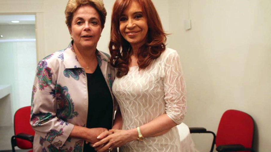 Dilma Rouseff e ex-presidente da Argentina Cristina Kirchner 