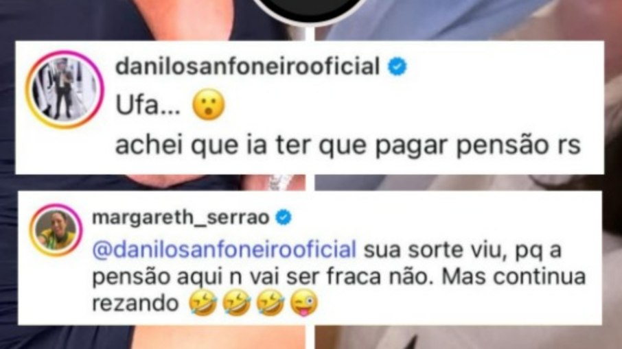 Margareth Serrão responde comentário de Danilo Sanfoneiro