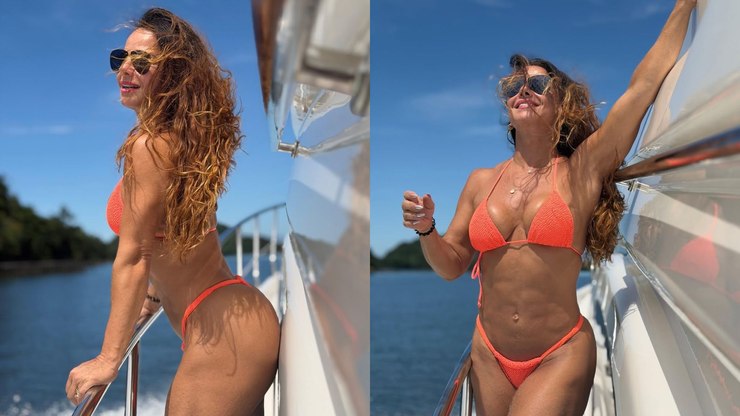 Viviane Araújo exibe curvas na semana do aniversário