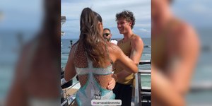 Shawn Mendes curte trio de Ivete Sangalo no Carnaval de Salvador