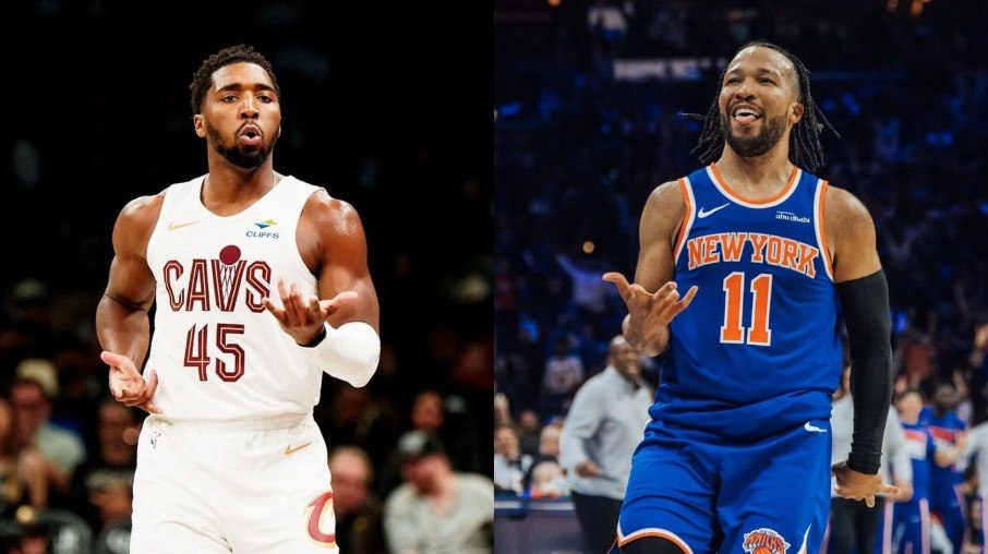 Donovan Mitchell e Jalen Brunson são destaques de Cavaliers e Knicks