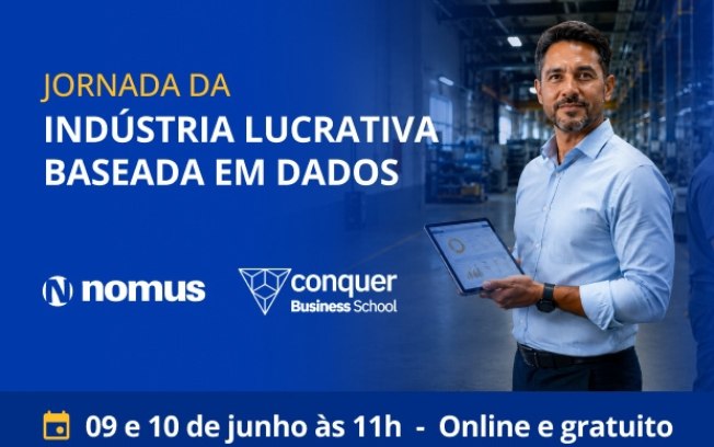 Nomus e Conquer lançam curso de Dados na Gestão Industrial