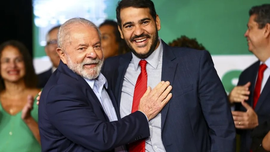 Jorge Messias e o presidente Lula