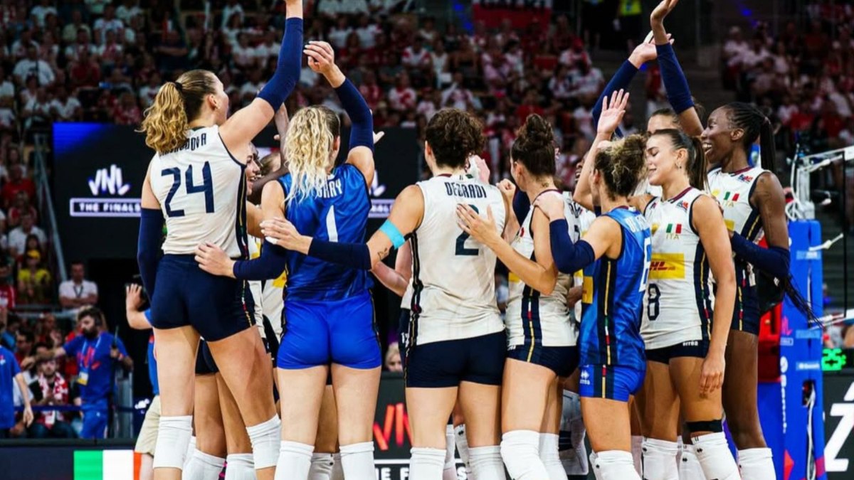 Brasil é derrotado pela Itália e chega ao seu 4º vice na VNL
