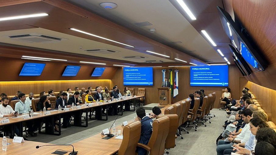 Reunião do Compstat Rio detalha primeiros resultados da nova tropa municipal