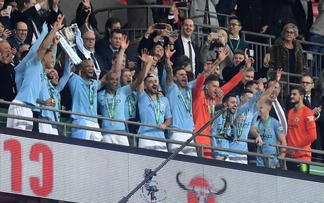 Manchester City faturou o hexa da Copa da Liga Inglesa