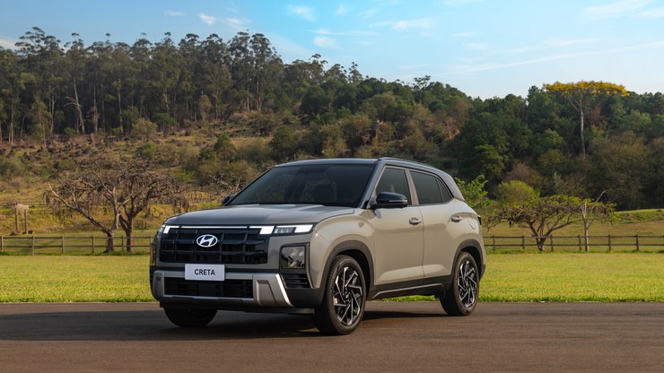 Vendas
de nova versão do Hyundai Creta dobram em 2025