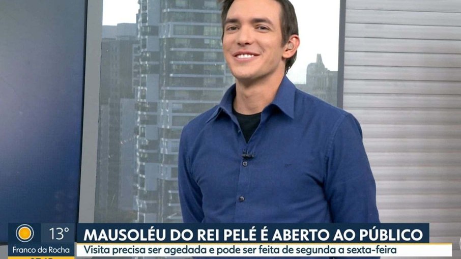 Repórter Alessandro Jodar divertiu-se com Bocardi por erro de digitação em GC