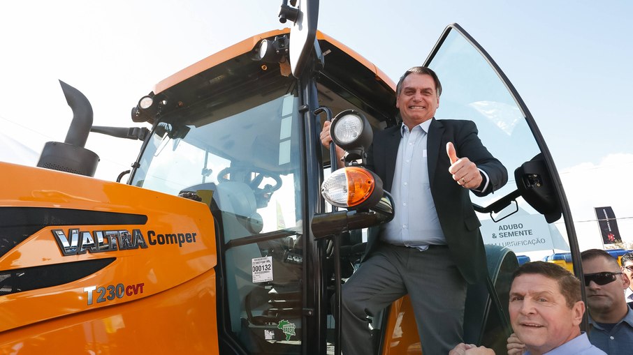 Bolsonaro em evento do agronegócio
