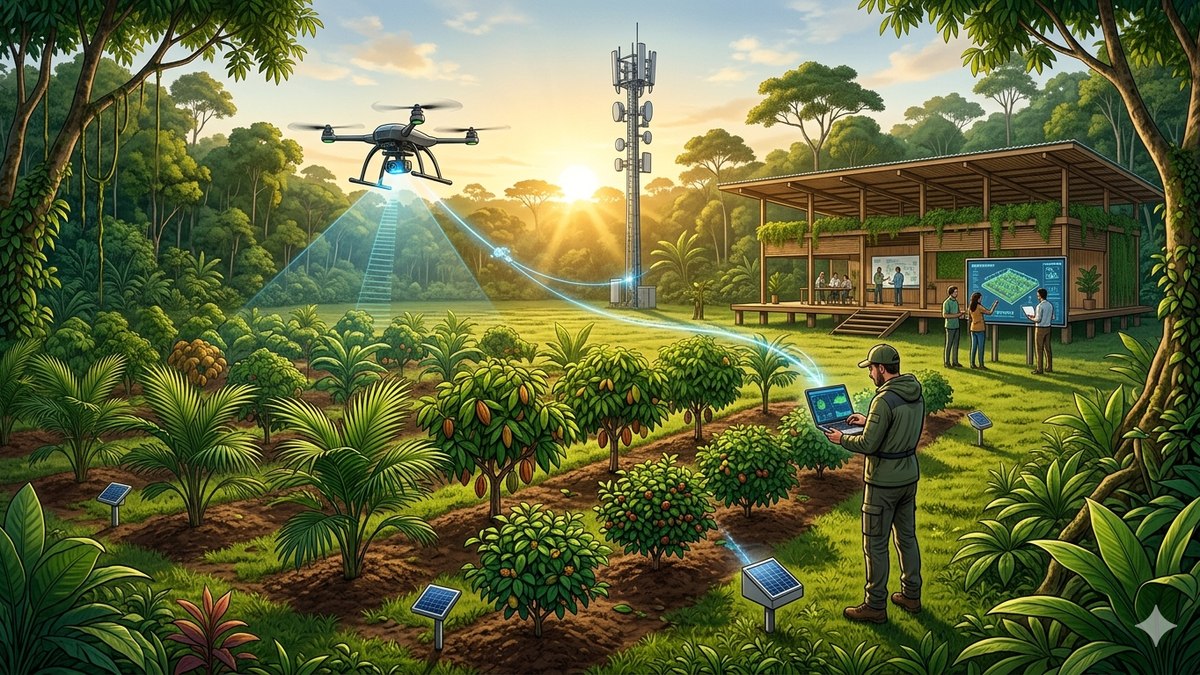 TIM e Embrapa apostam em laboratório vivo na Amazônia