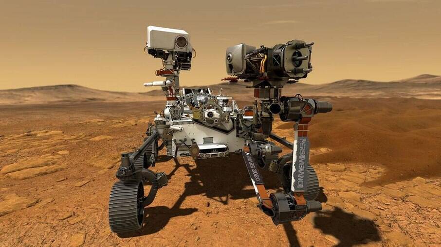 Nave Perseverance, da NASA, deve fazer pouso em Marte nesta tarde