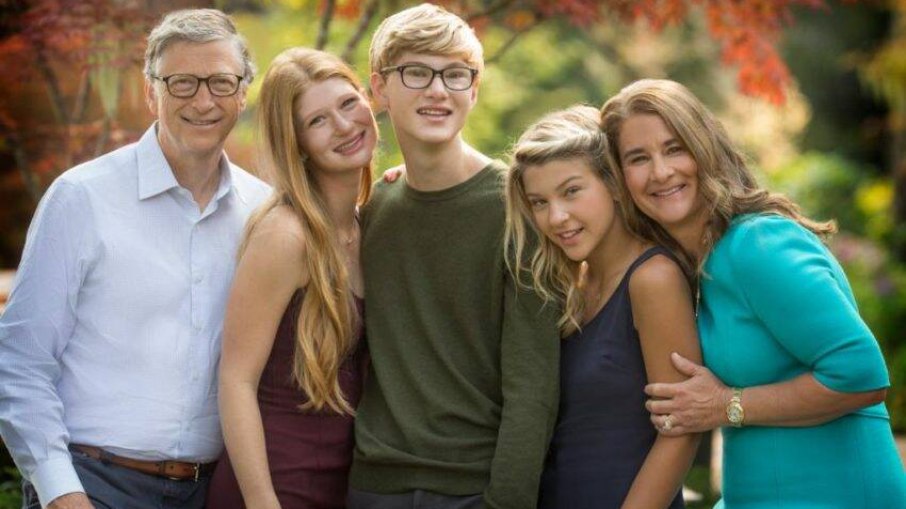 Bill Gates se separou de Melinda Gates, mãe dos três filhos dele, em 2021. Bill Gates se separou de Melinda Gates, mãe dos três filhos dele, em 2021.