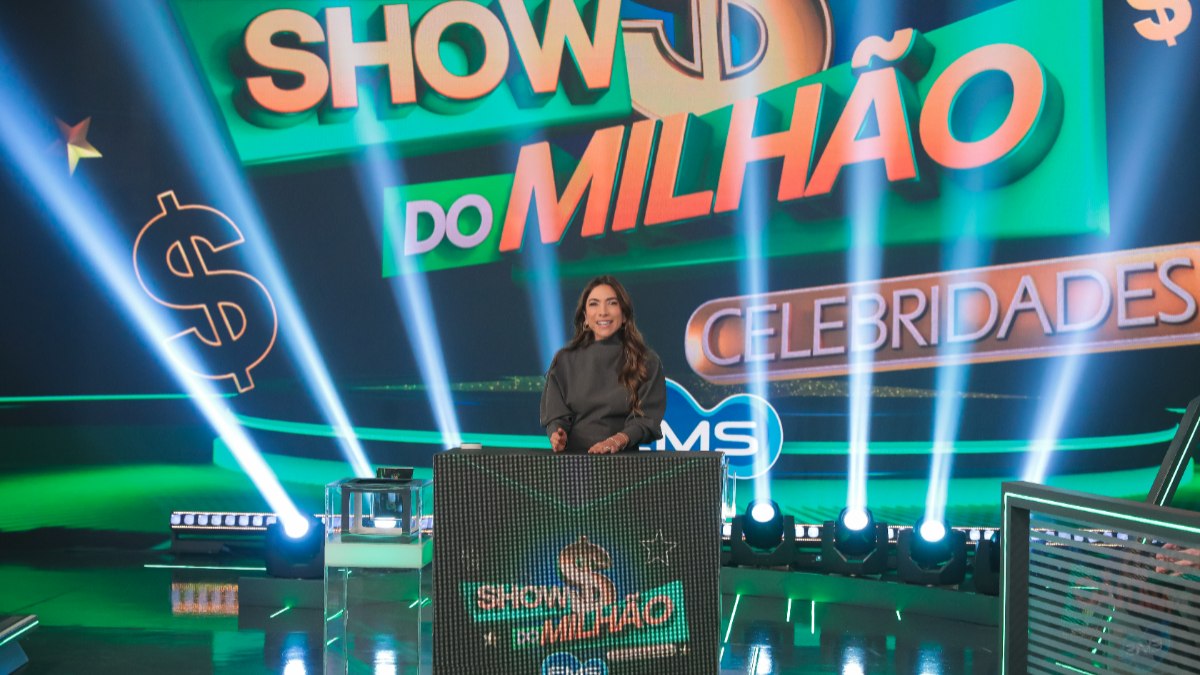 Patricia Abravanel comanda o Show do Milhão