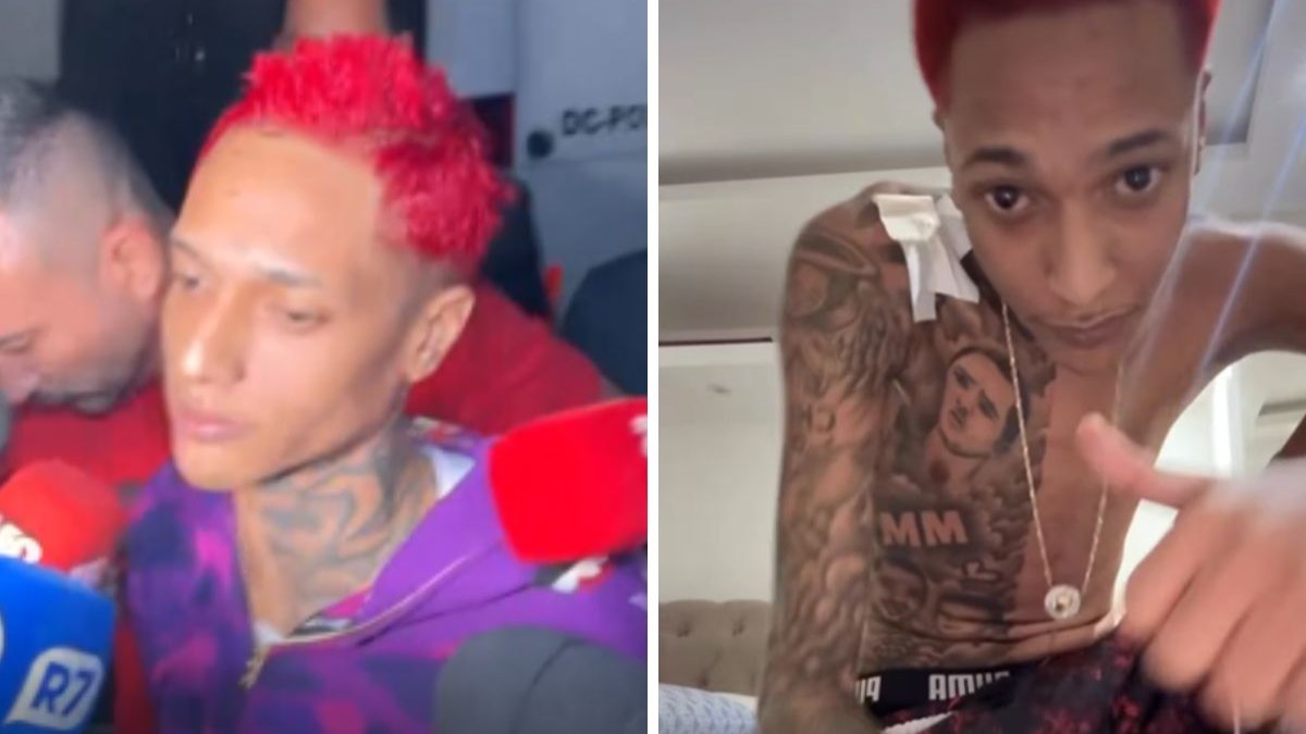 Rapper Oruam se entrega à polícia no RJ após mandado de prisão