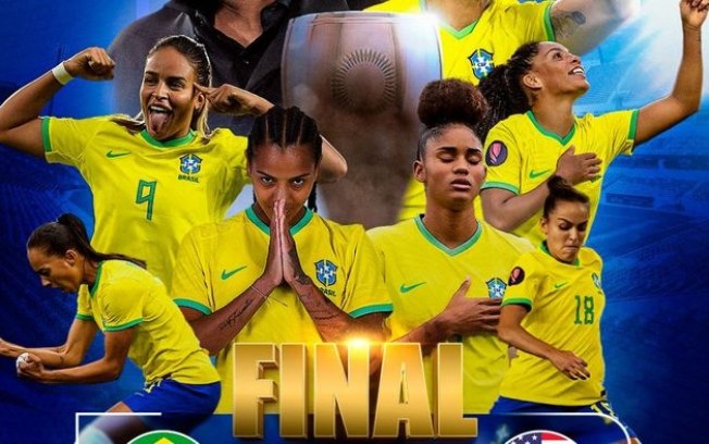 Brasil x Estados Unidos | Como assistir à final da Copa Ouro Feminina ao vivo