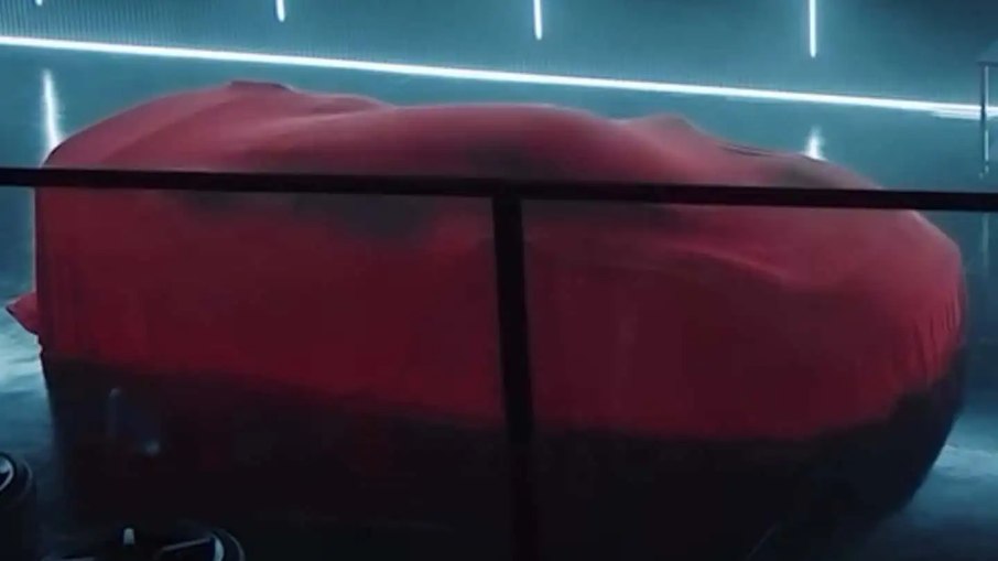 Teaser da nova Ferrari