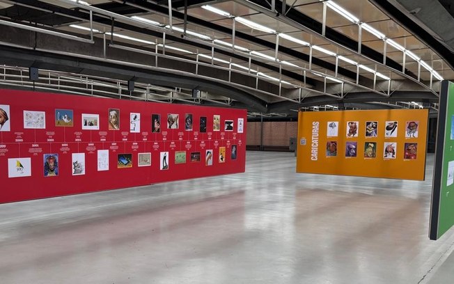 Exposição de humor gráfico segue no CCSP até 17 de março
