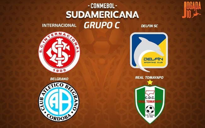 O Internacional encabeça o Grupo C da Sul-Americana