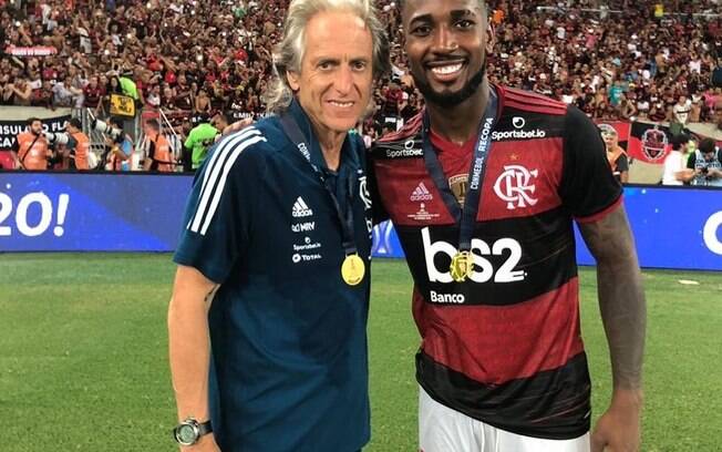 Jorge Jesus ganhou a Brasileirão, Libertadores e campeonatos estaduais pelo Flamengo