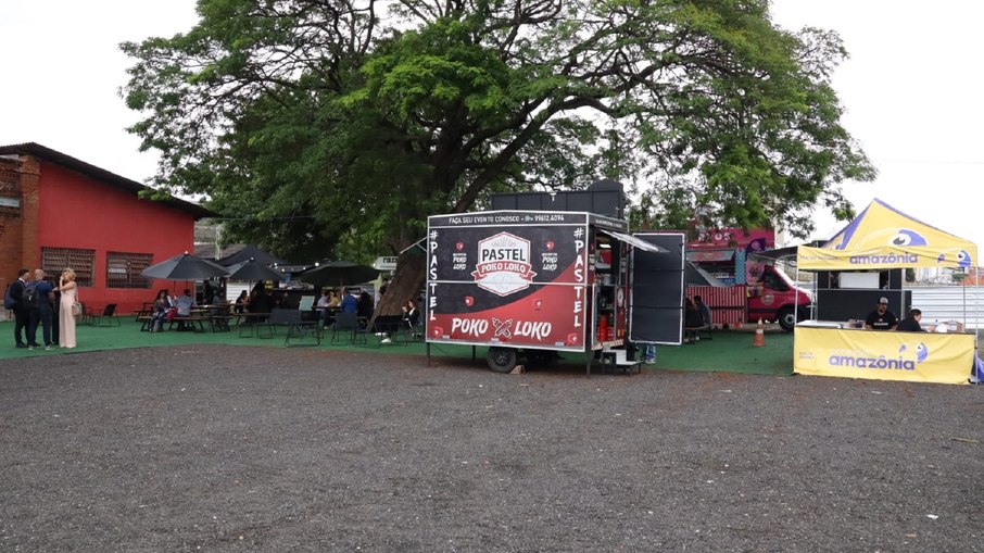 Praça de alimentação na SNE 2025 Praça de alimentação na SNE 2025