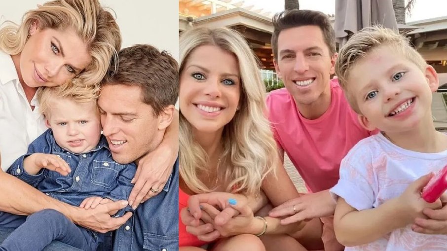  Amaury Nunes, Karina Bacchi e Enrico