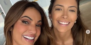 Quem é quem? Patrícia Poeta posta foto com a irmã e confunde web