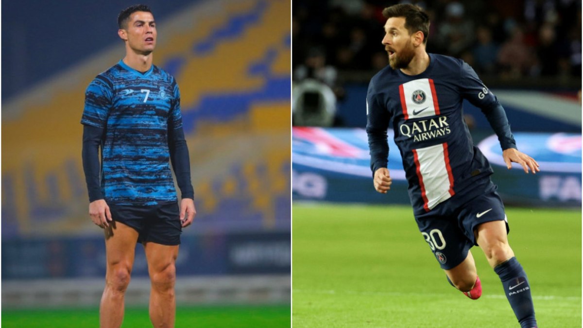 Confronto entre Cristiano Ronaldo e  Messi deve acabar antes do esperado