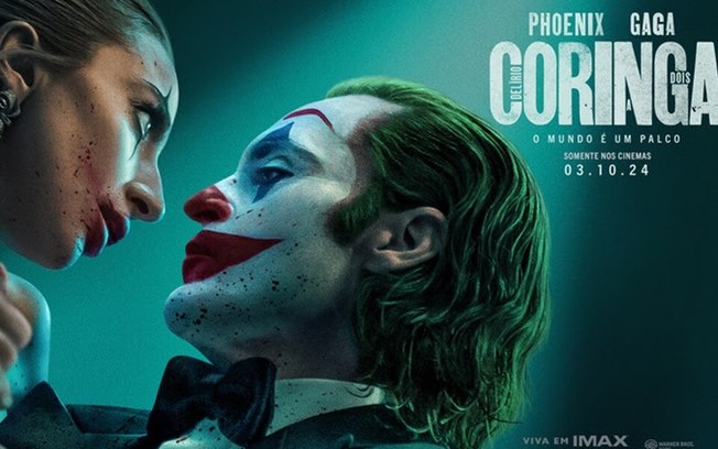 “Coringa: Delírio a Dois”, com Joaquin Phoenix e Lady Gaga, ganha novo pôster