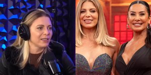 Sheila Mello comenta polêmica com Scheila Carvalho: "Cortaram"