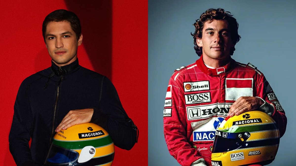 Gabriel Leone interpreta Ayrton Senna em série da Netflix