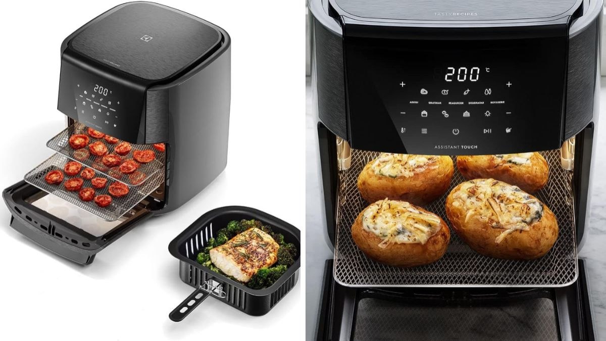 Air fryer une as funcionalidades da fritadeira e do forno em um único produto