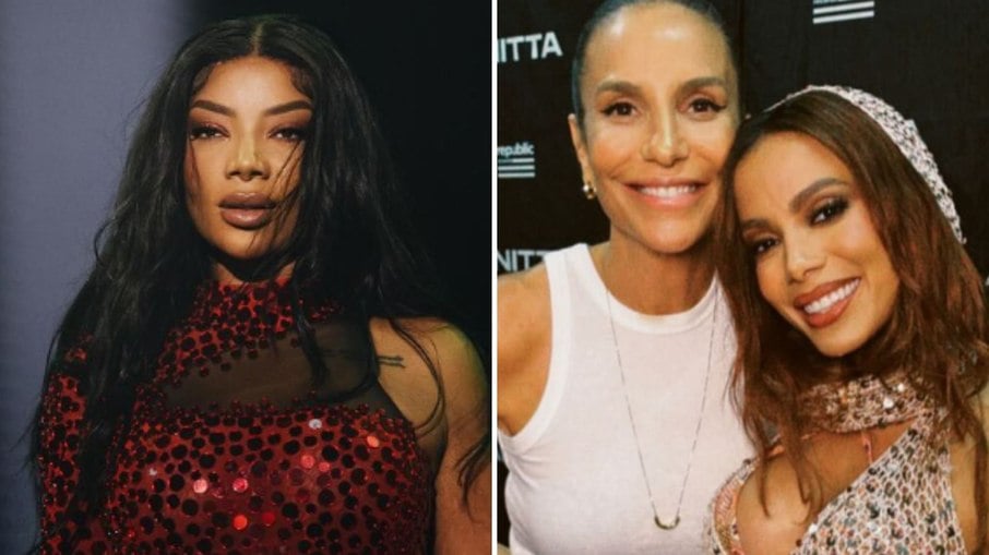 Ludmilla comenta post de Anitta e Ivete e fãs vibram