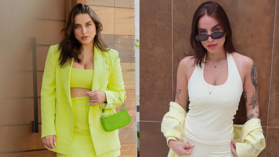 Podcaster Bruna Unzueda antes e depois de usar medicamento injetável para emagrecer