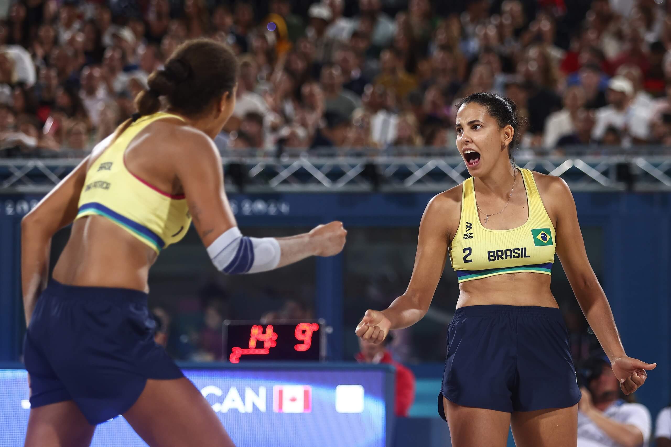 Duda e Ana Patrícia - Final Paris 2024 Luiza Moraes/COB