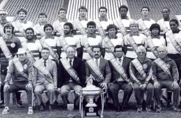 Um título - Coritiba: Campeonato Brasileiro de 1985 - Foto: Arquivo/Coritiba FC Reprodução: Jogada10