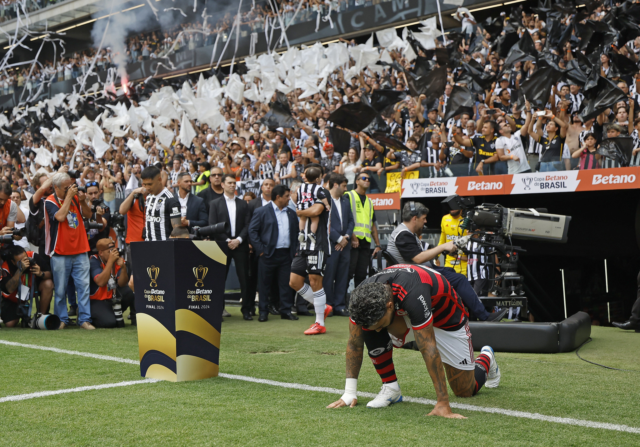 Flamengo campeão Copa do Brasil 2024 (Foto: Rafael Ribeiro/CBF)